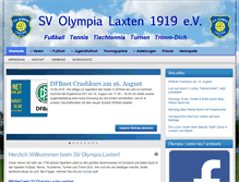 Tablet Screenshot of olympia-laxten.com